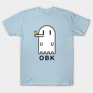 Nichijou Nano Shinonome OBK Obake Ghost T-Shirt T-Shirt